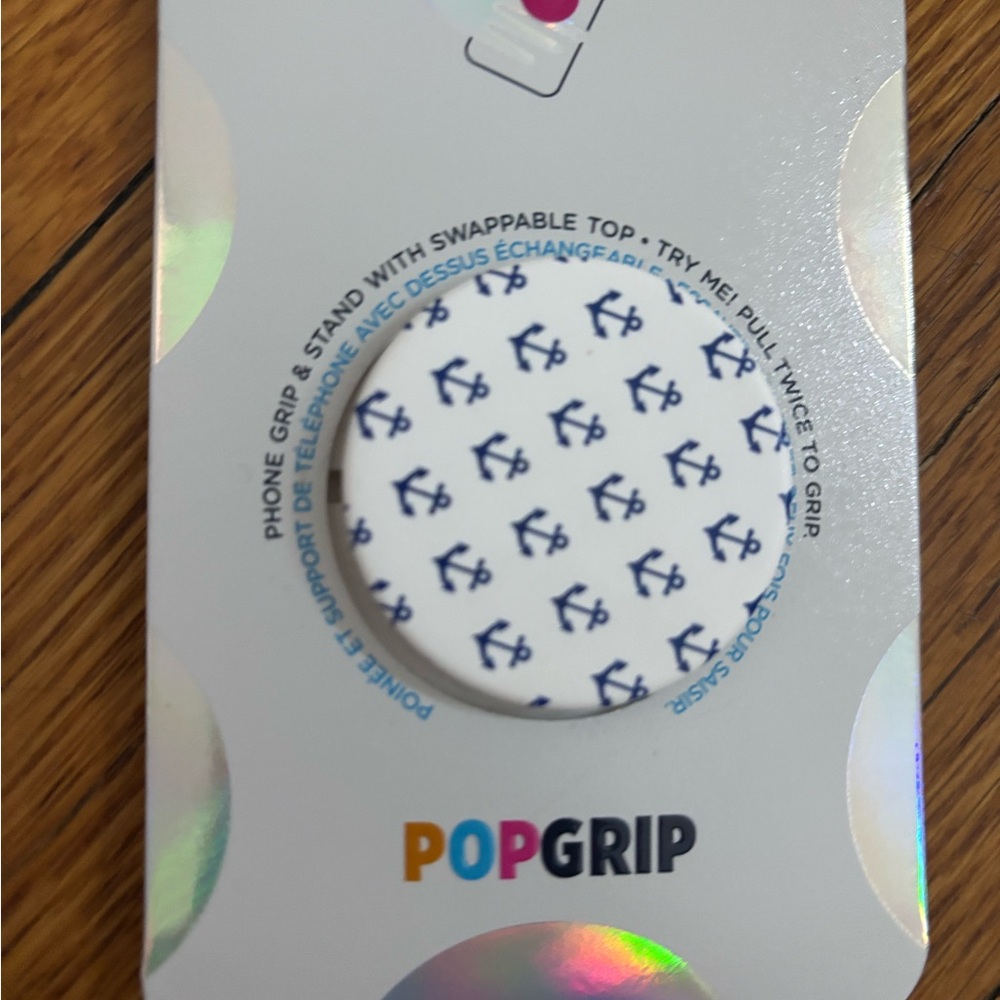 PopSockets PopGrip with Anchor Pattern - Picture 2 of 3